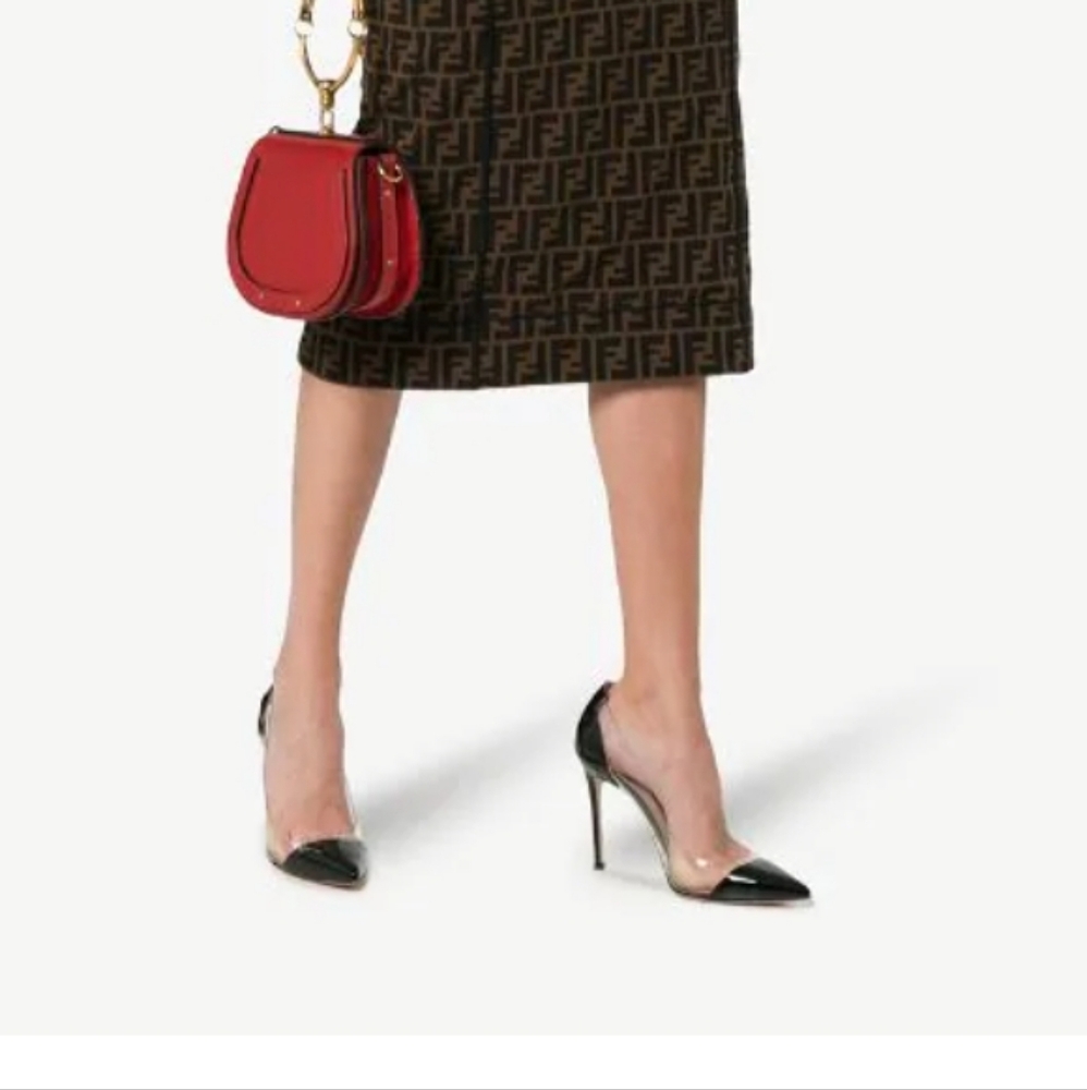 Gianvito rossi plexi pumps